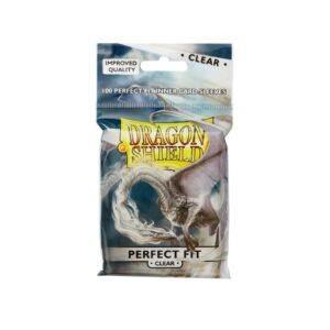 Protectores para cartas Dragonshield Perfect Fit Clear Standard - 2