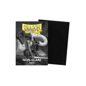 Protectores para cartas Dragonshield Standard Matte Black Non-Glare - 2
