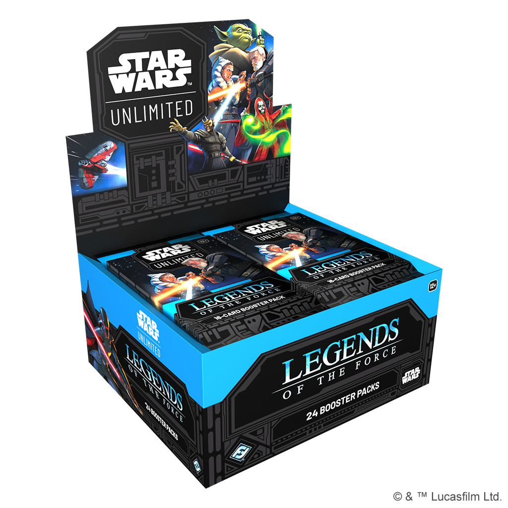 star-wars-unlimited-legends-of-the-force-display-24-boosters Star Wars Unlimited: Legends of the Force Booster Box - 1