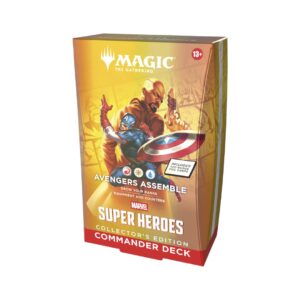 Marvel Super Heroes Commander Deck Avengers Assemble Collector
