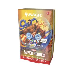 Marvel Super Heroes Commander Deck Fantastic Four Collector