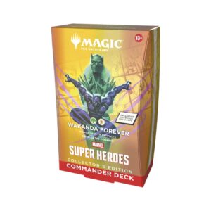 Marvel Super Heroes Commander Deck Wakanda Forever Collector
