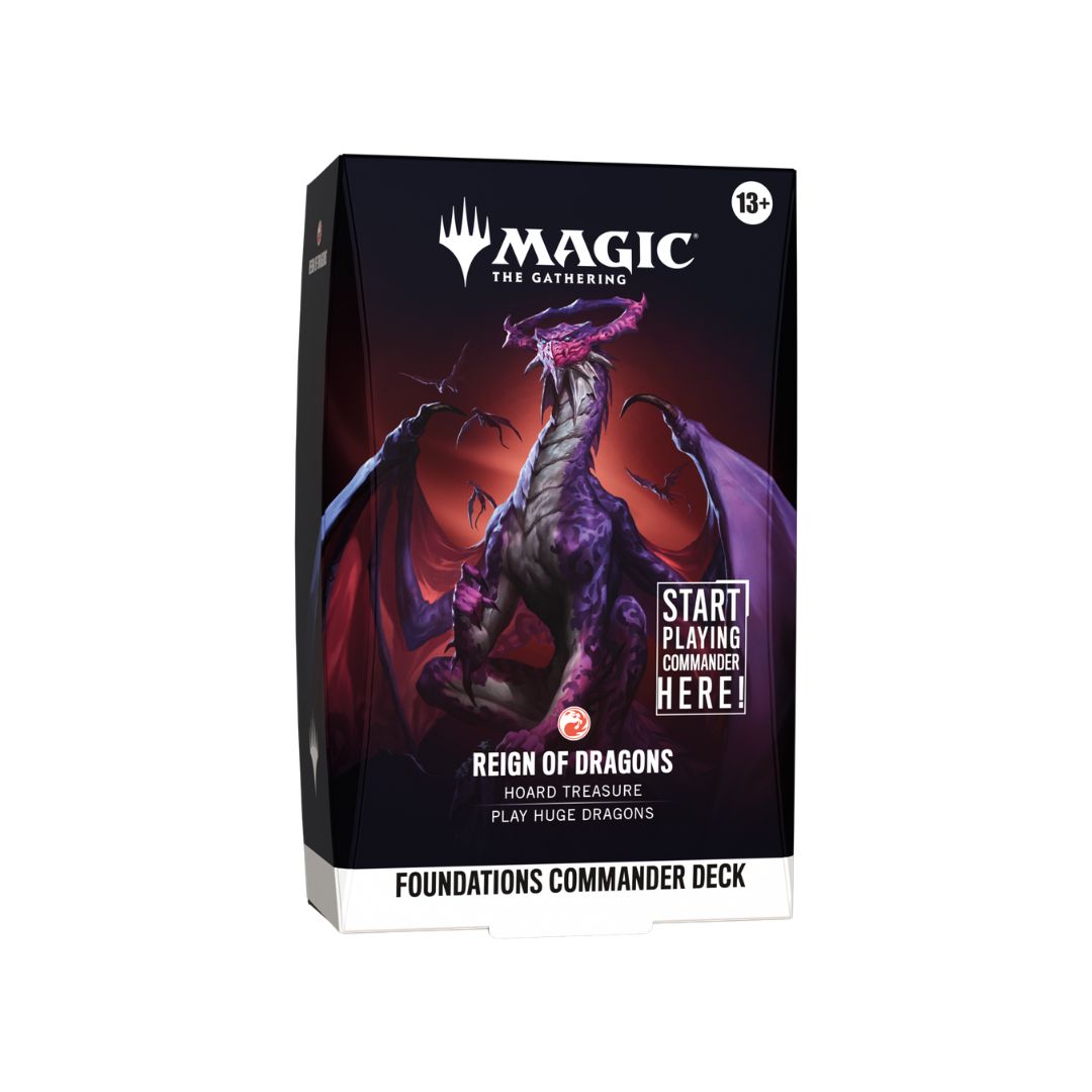 Foundation_Commander_Deck_Reign_Of_Dragons Preventa Foundation Commander Deck Reign Of Dragons - 1